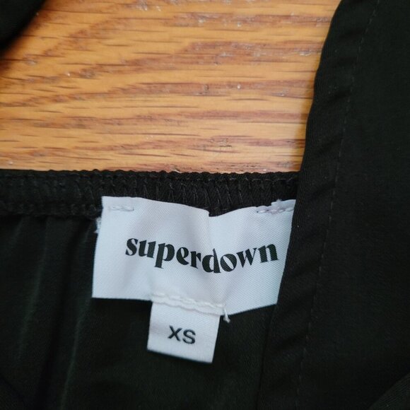 SUPERDOWN | Solstice Halter Tie Top Tank | Sz. XS - Picture 7 of 10